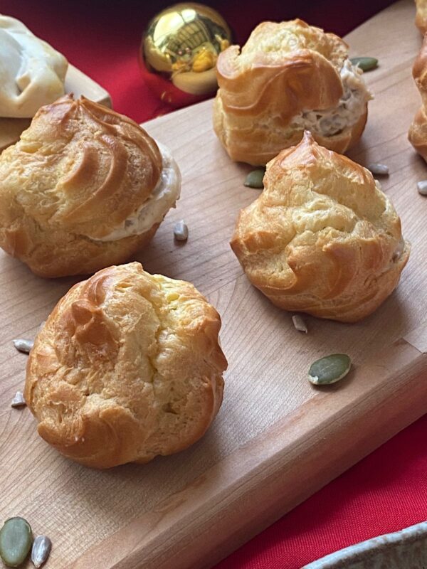 Profiterol Salado Cóctel